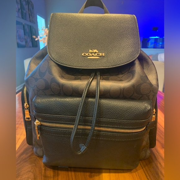 Coach Bags Coach Leather Diaper Backpack Poshmark